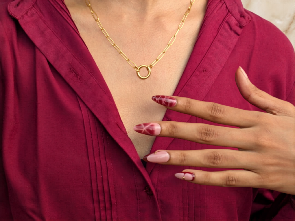 18K Gold Plated Paperclip Chain Necklace with Toggle Clasp | Waterproof | ELAZO