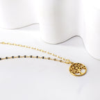 Gold Tree of Life Pendant Necklace